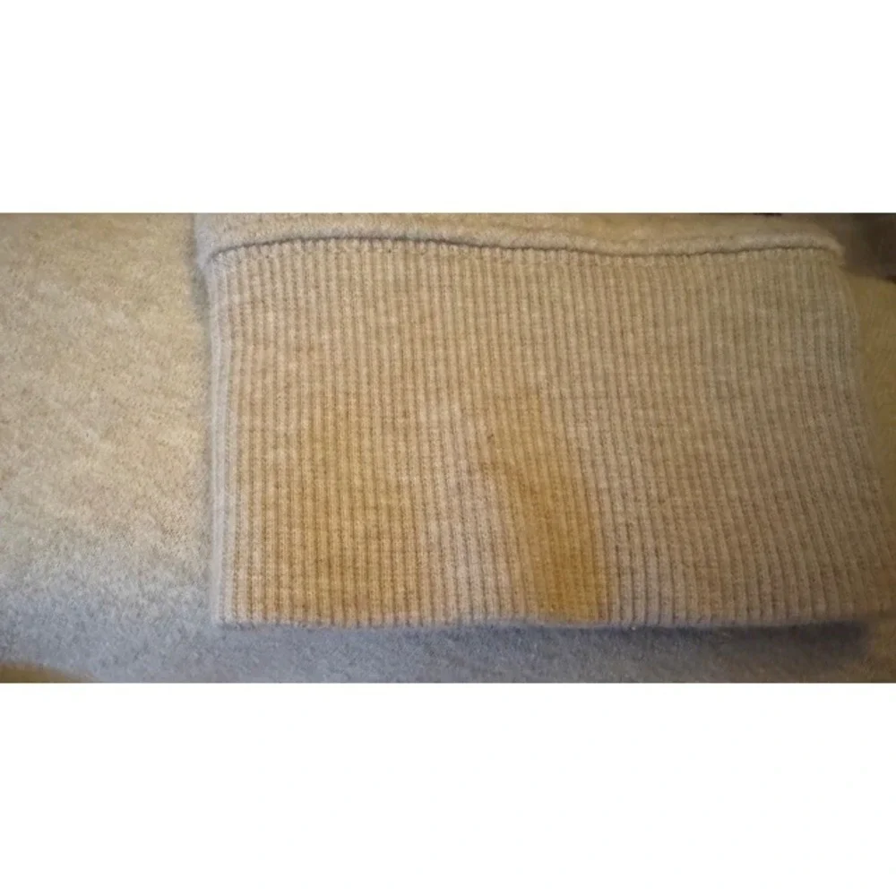 Columbia Pullover Mens XL Tan Heather Quarter Zip Mock Neck Long Sleeve Fleece‎